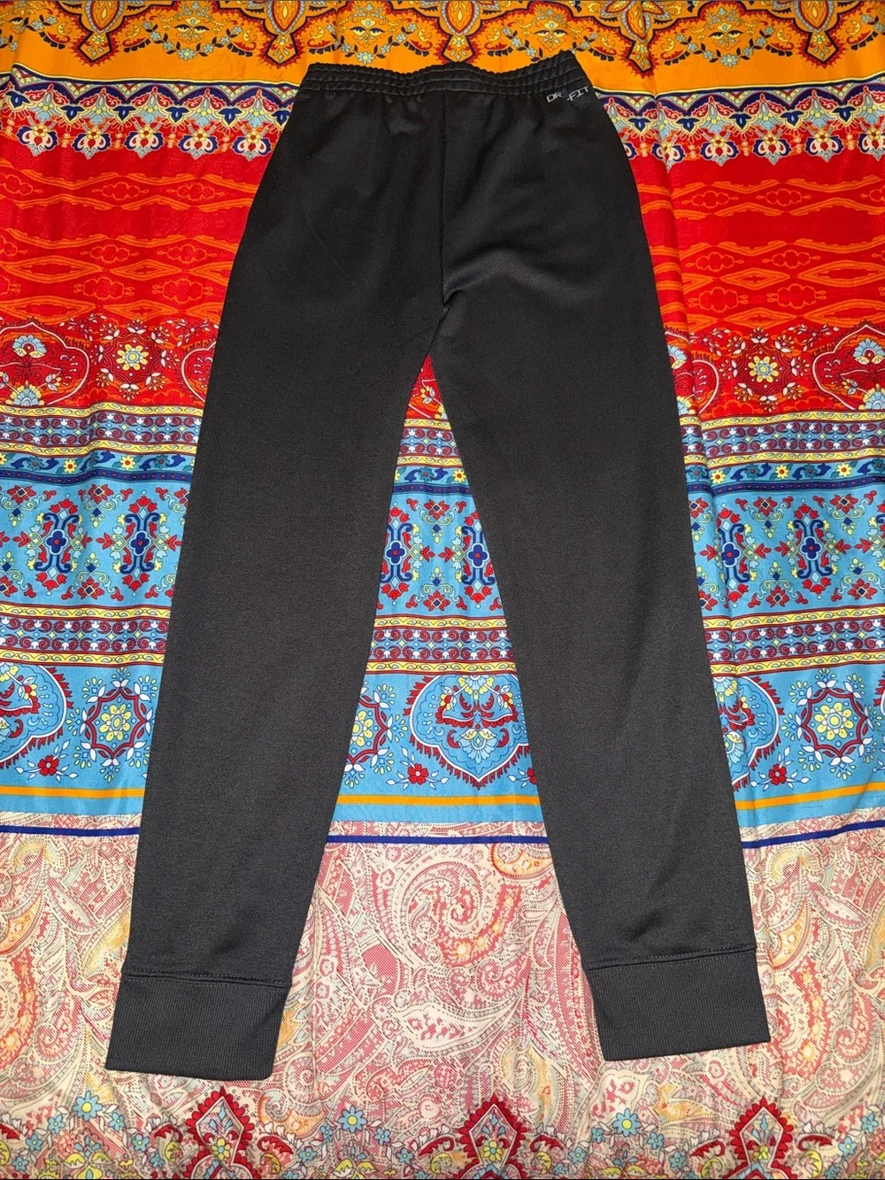 Jordan Black Kids' Sweatpants with Red Jumpman